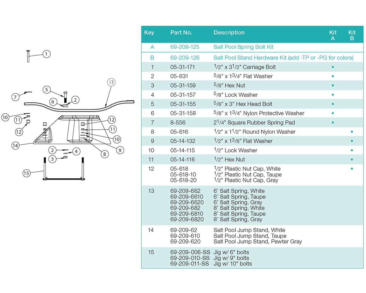 Salt Pool Jump System S.R.Smith