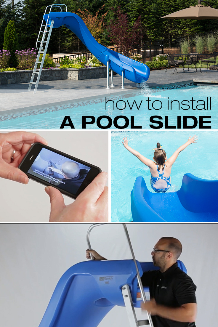 How to Install a Pool Slide