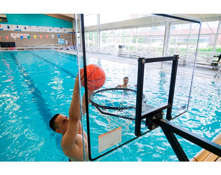 RockSolid Basketball Pool Game with Extended Reach Thumbnail for RockSolid Basketball Pool Game with Extended Reach