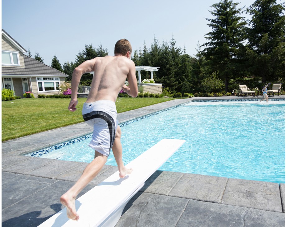 Flyte Deck II Diving Board in Action Thumbnail for Flyte Deck II Diving Board in Action