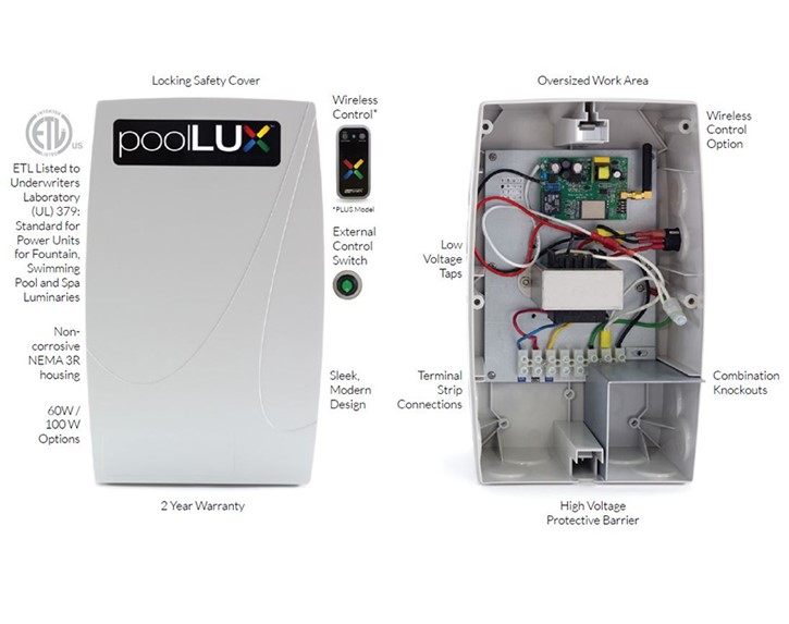 poolLUX Plus Transformer Outside Box Thumbnail for poolLUX Plus Transformer Outside Box