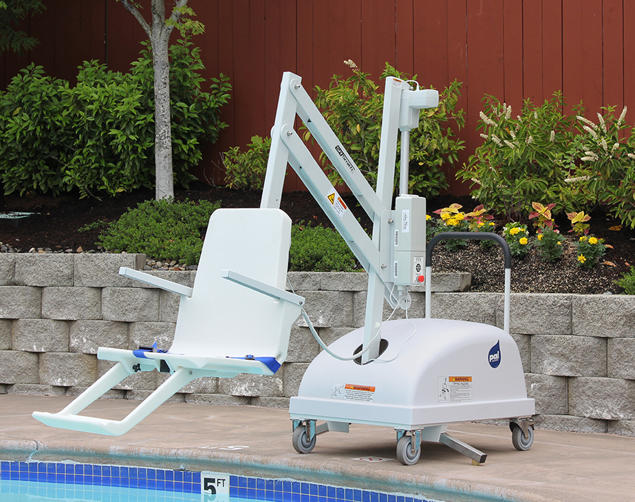 pool rocking chair