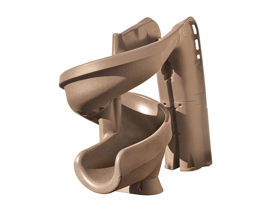 heliX2 Pool Slide in Sandstone Thumbnail for heliX2 Pool Slide in Sandstone