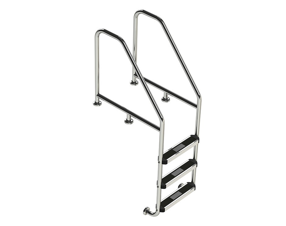 3-Step Commercial Gutter Ladder - SR-WF-3 Thumbnail for 3-Step Commercial Gutter Ladder - SR-WF-3