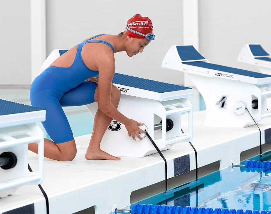 Thumbnail for Velocity Advantage Starting Block With Swimmer
