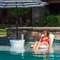 Thumbnail for Resort Series Sun Shelf Tables Woman under Umbrella